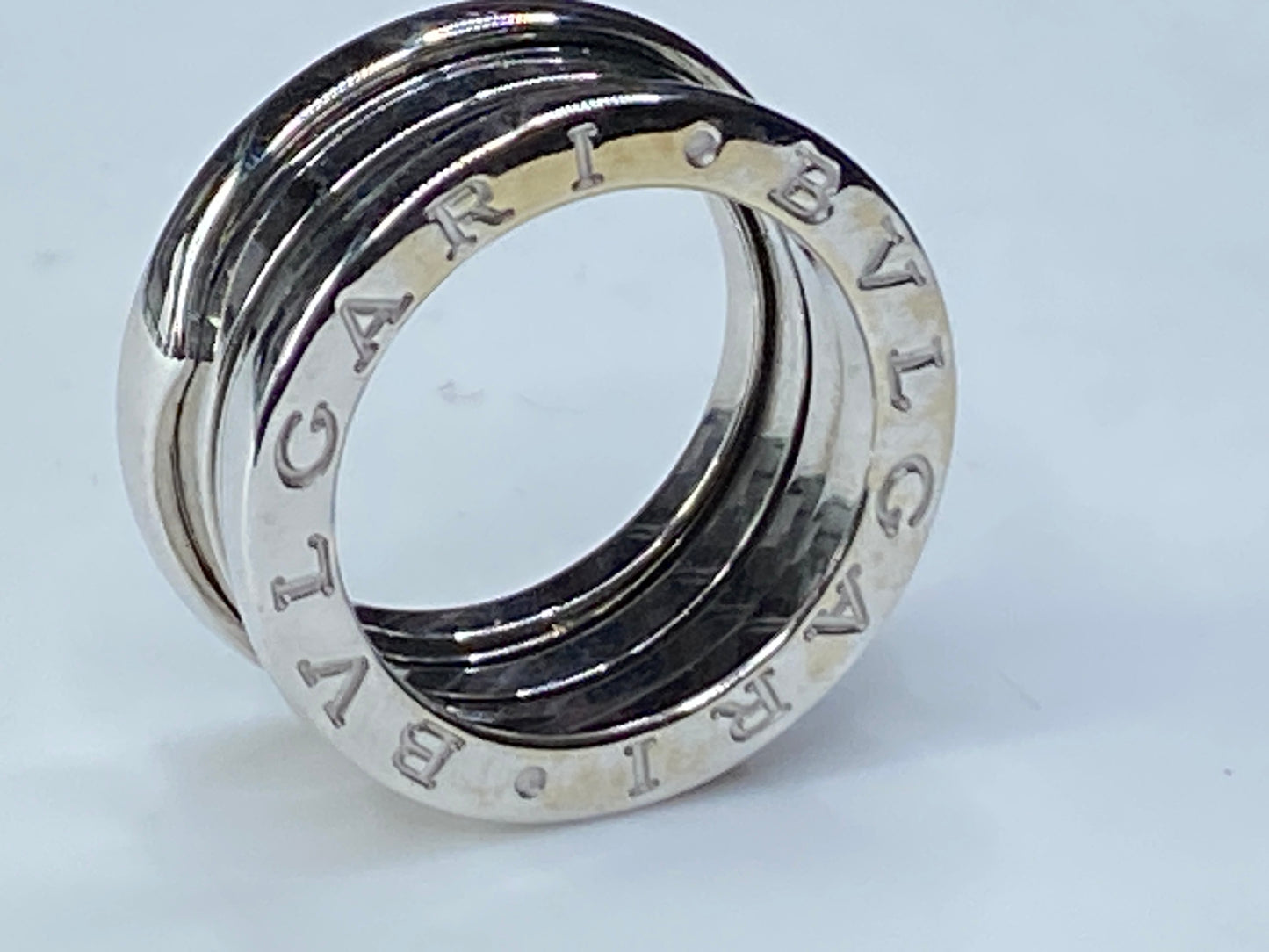 Bvlgari B Zero-1 white gold ring 51 ring s4.5 10.9g JR0054