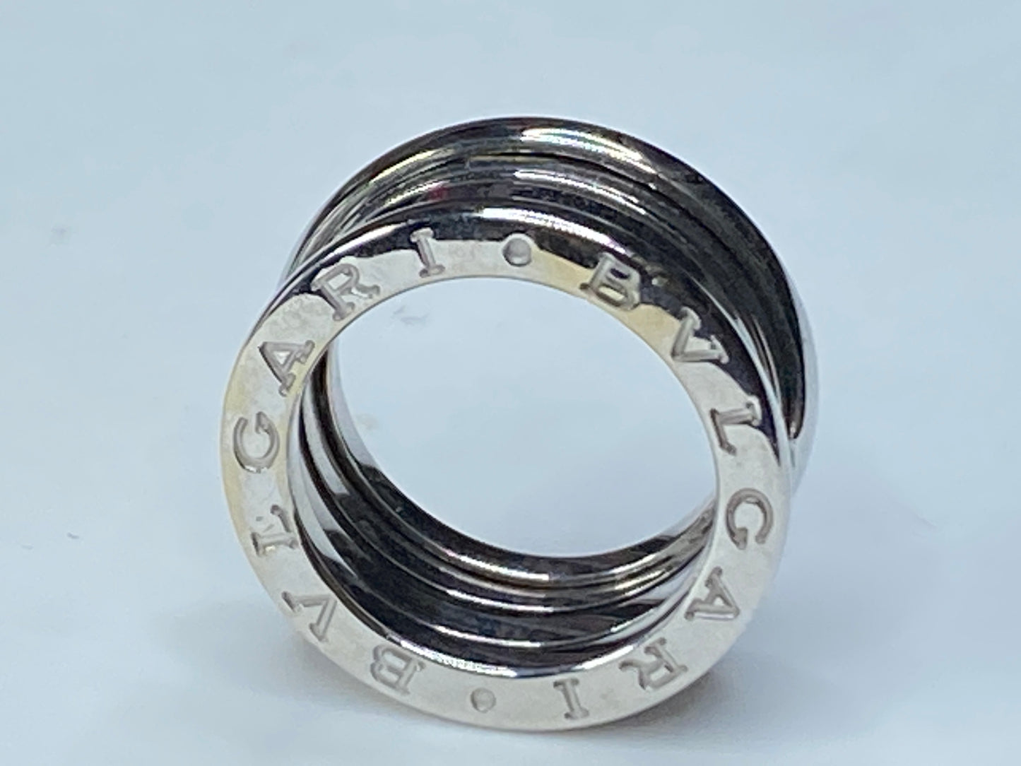 Bvlgari B Zero-1 white gold ring 51 ring s4.5 10.9g JR0054