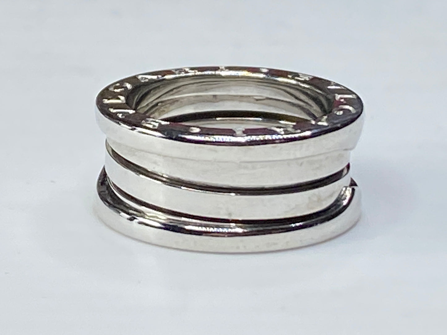 Bvlgari B Zero-1 white gold ring 51 ring s4.5 10.9g JR0054