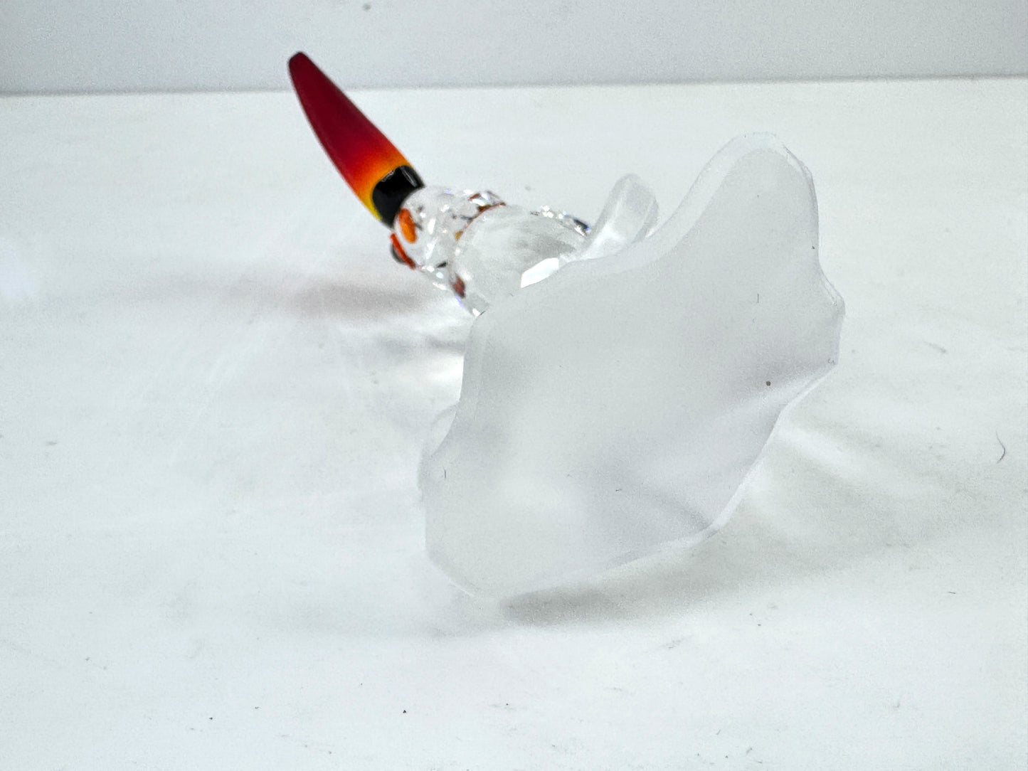 Vintage Swarovski Crystal Toucan on Frosted Branch Bird Figurine with Box S321