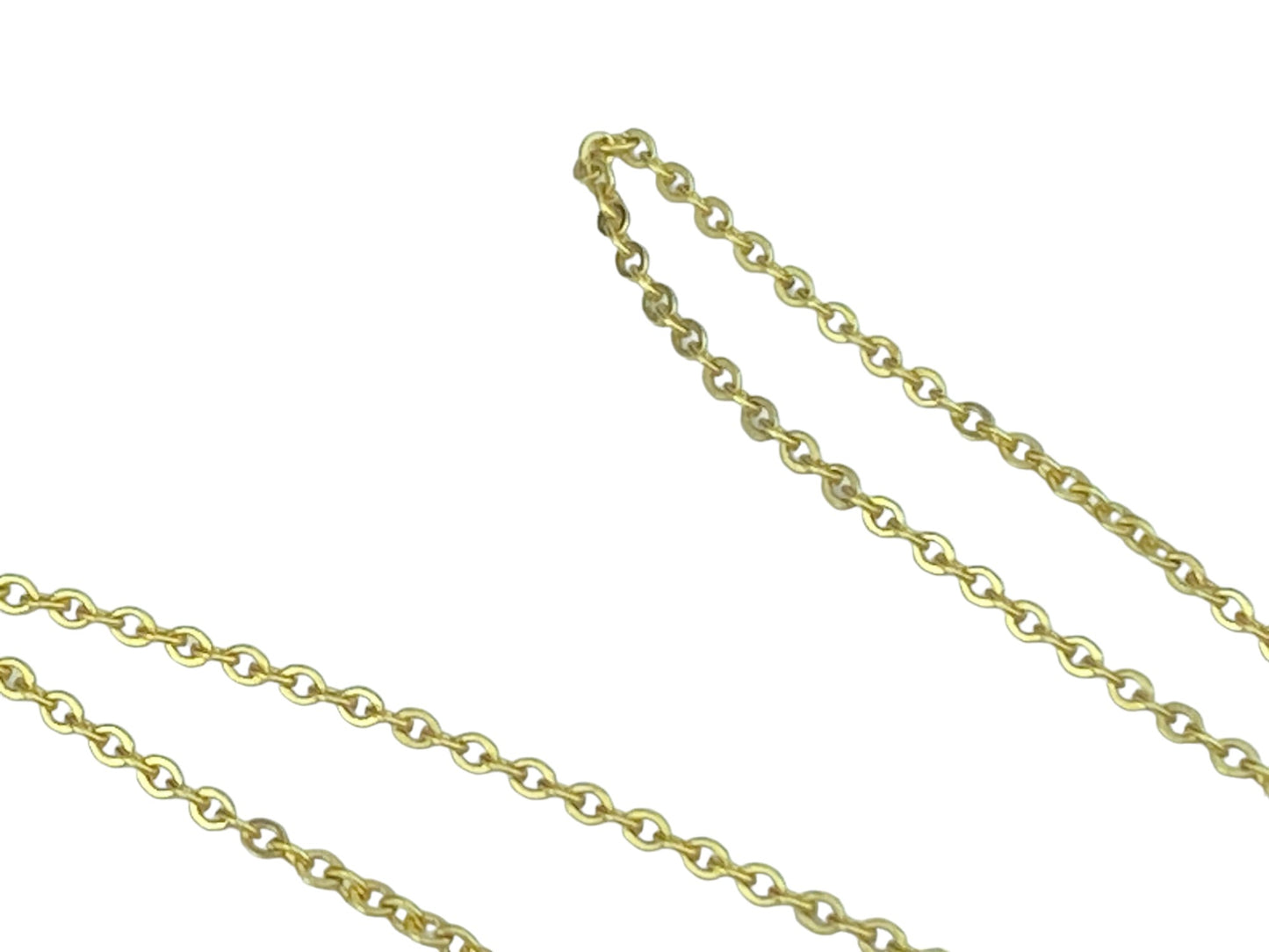 HIgh karat scrollwork sliding Flower pendant necklace