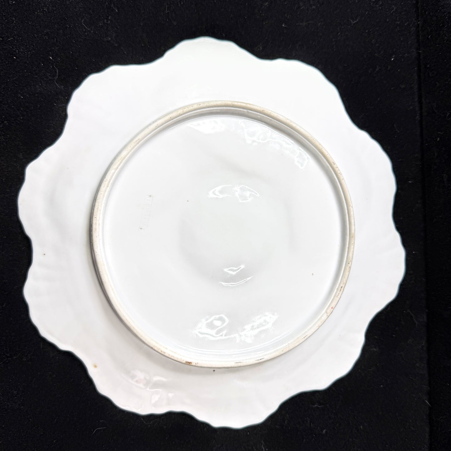 Exquisite Antique White Porcelain Five Well Oyster Plate Fine Collectible A1137
