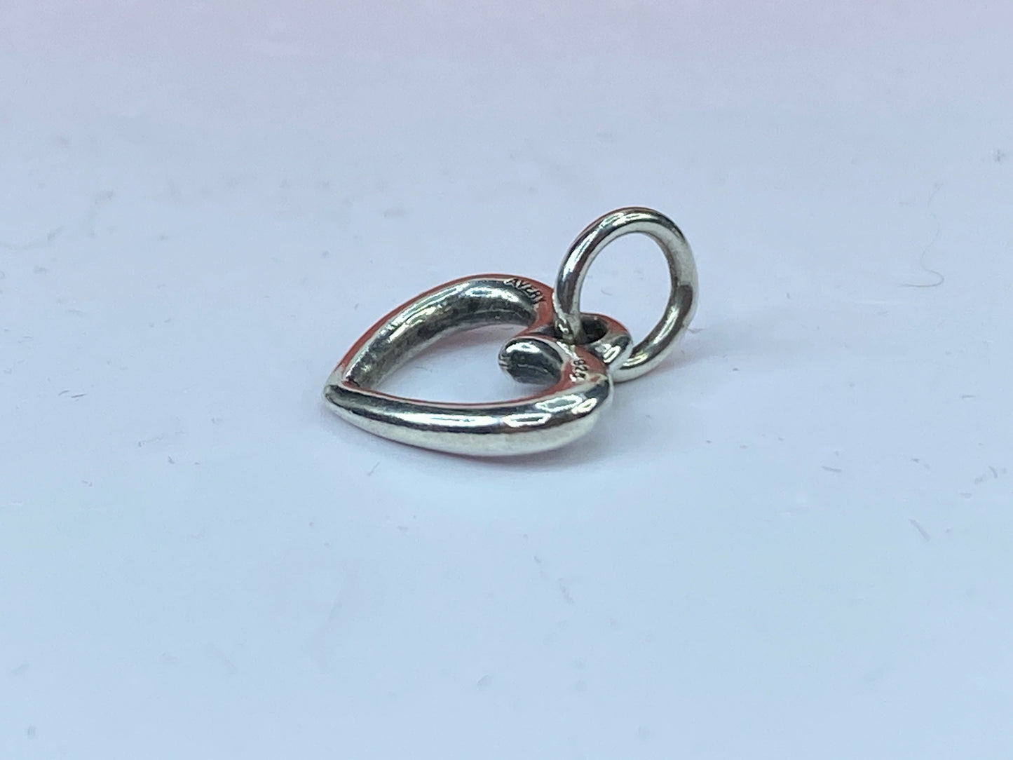 James Avery Vintage Sterling Silver Sweetheart Charm with box JR657