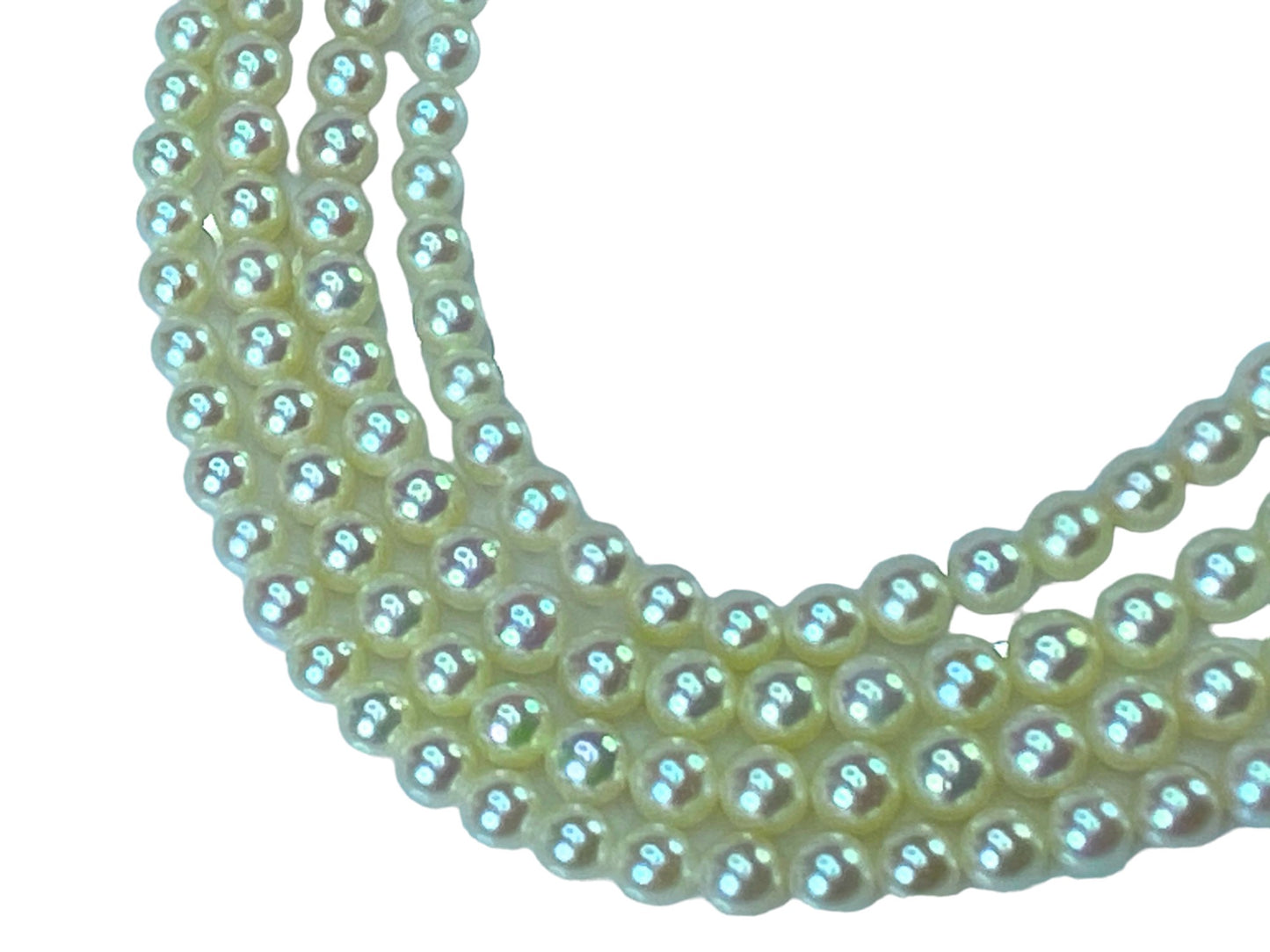 Mikimoto Cultured Akoya Pearls 3.5-7.2mm Double Strands necklace