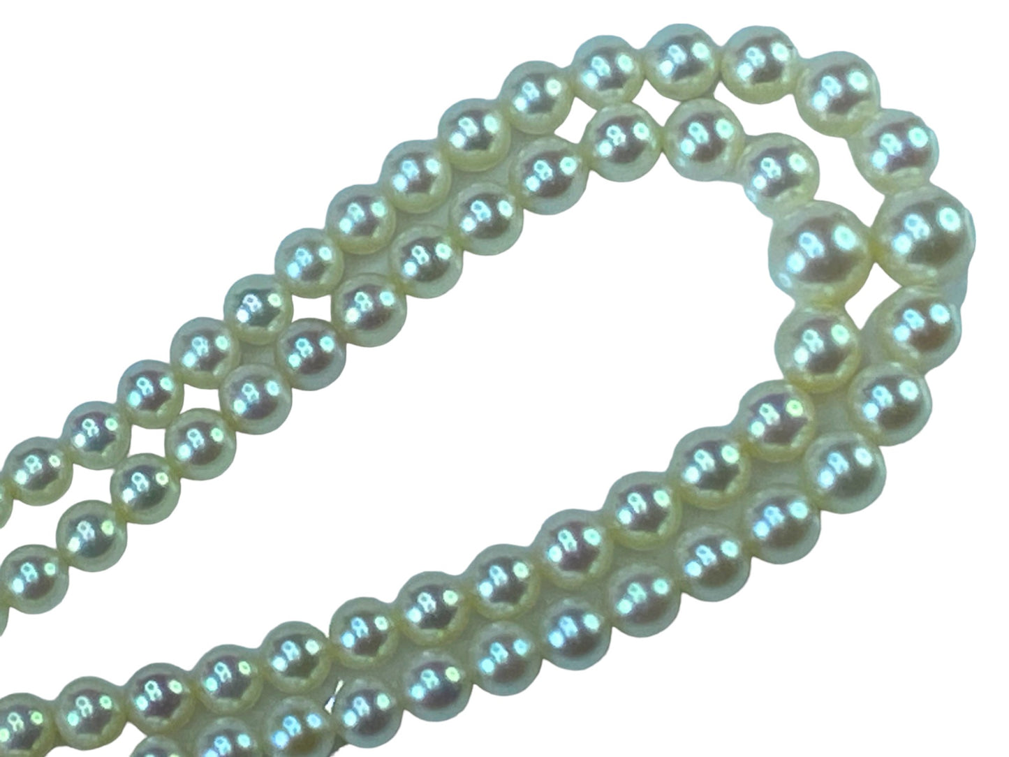 Mikimoto Cultured Akoya Pearls 3.5-7.2mm Double Strands necklace