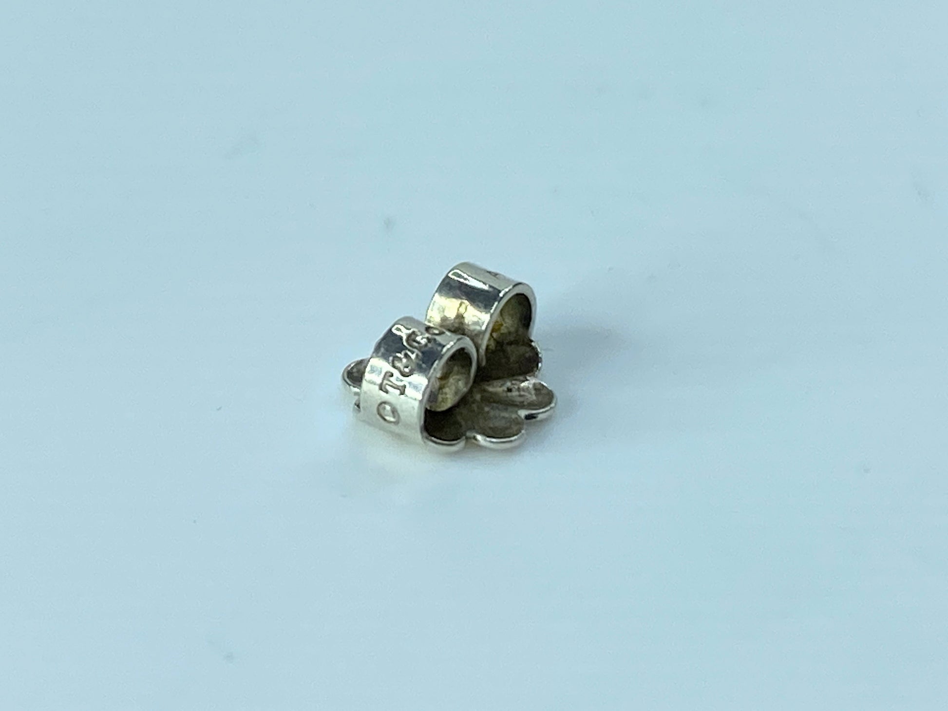 Tiffany & Co. 9.2mm Twist Knot Stud Earrings Sterling Silver with box 3.1g JR185
