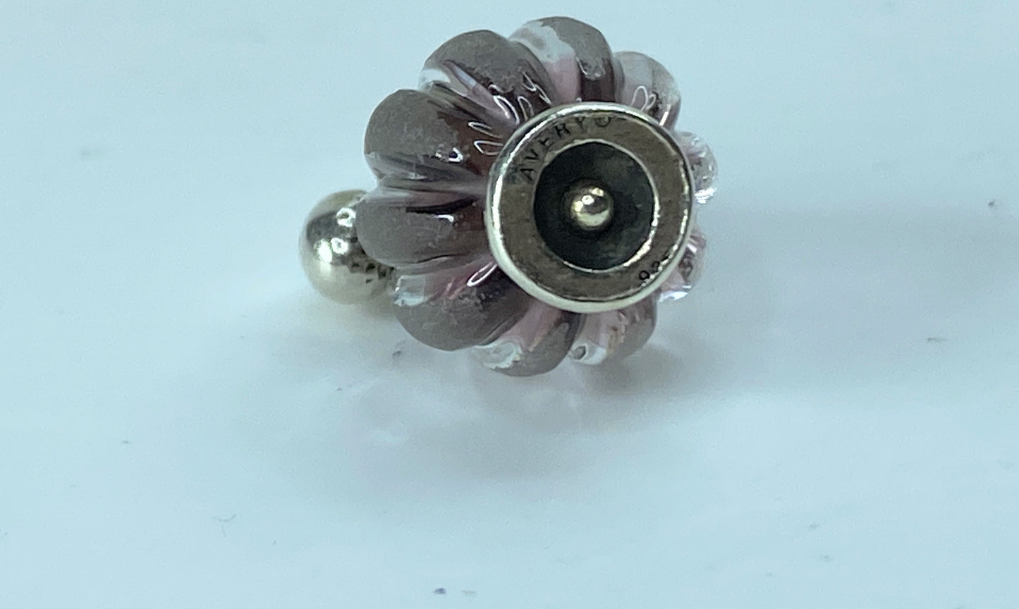 James avery Love Potion Art Glass "Perfume bottle" Sterling Charm in box JR186