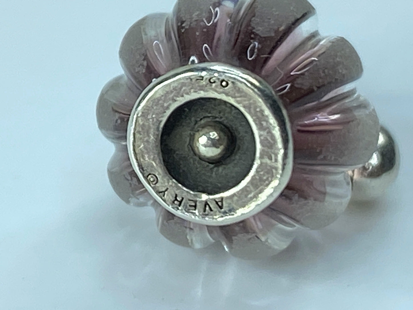 James avery Love Potion Art Glass "Perfume bottle" Sterling Charm in box JR186