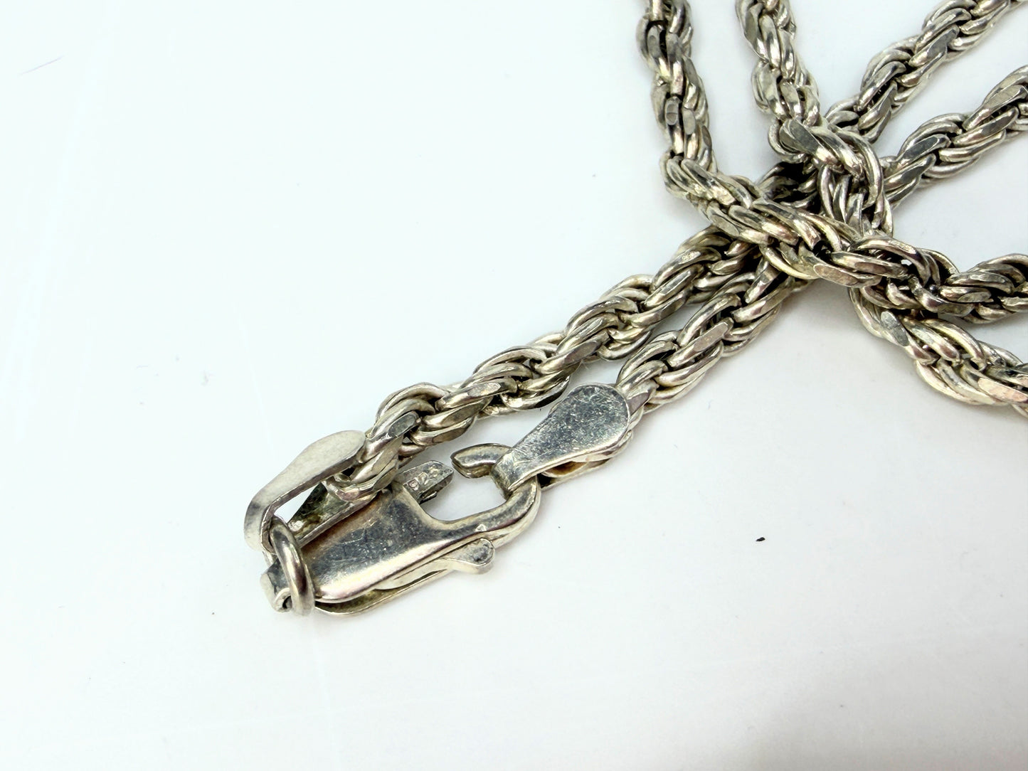 1977 Silver Jubilee Sterling Silver Ingot Pendant Birmingham England 24" JR1282