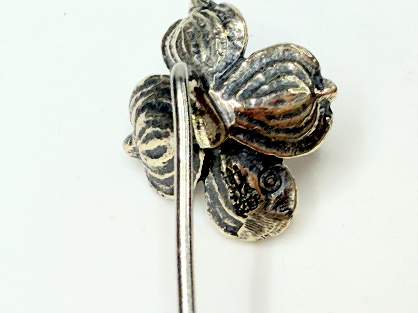 James Avery Sterling Silver Dogwood Flower Stick Pin Brooch JR1285