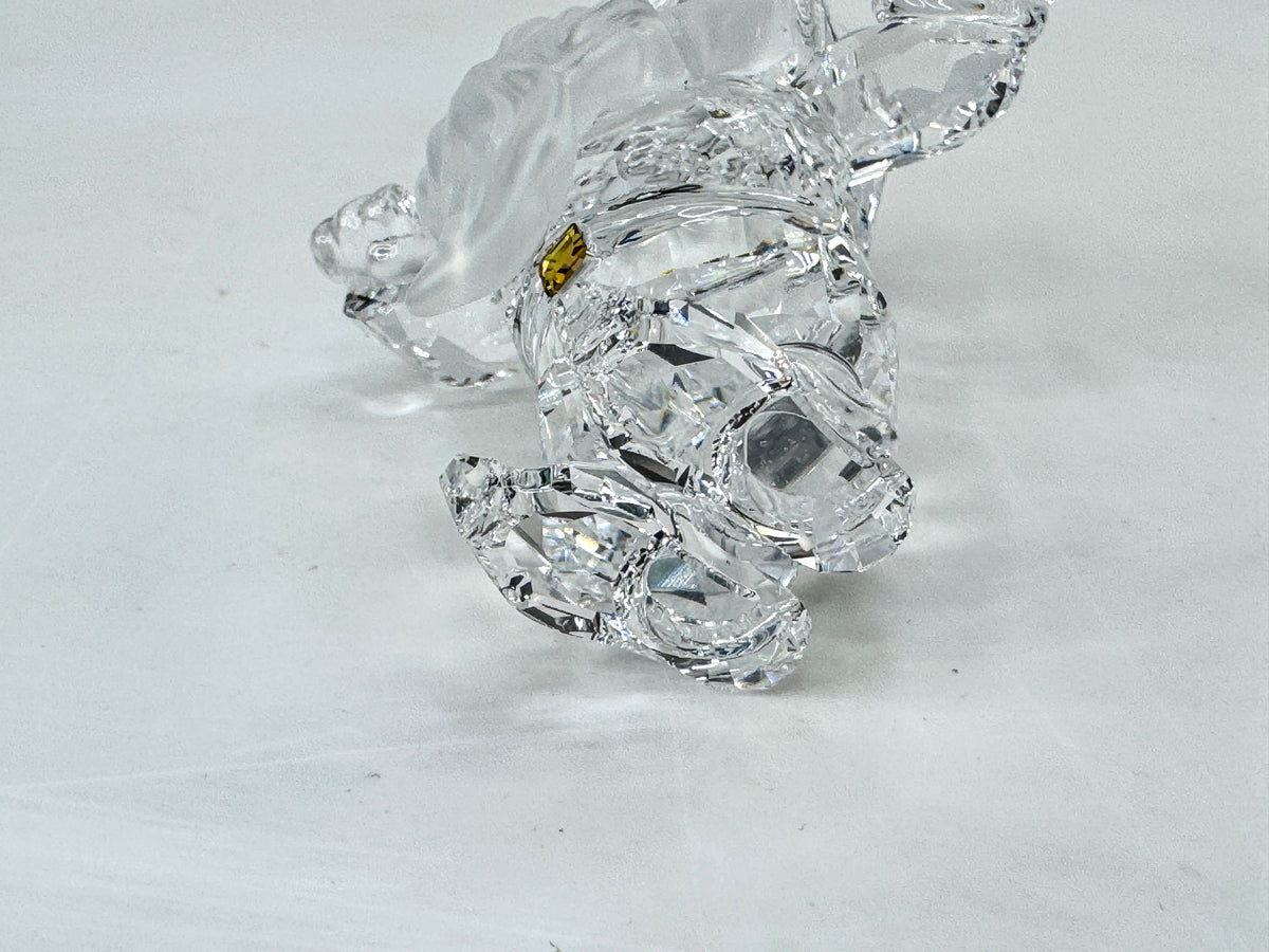 Swarovski Disney Snow White "Sneezy" Dwarf Crystal Retired COA Mirror S346