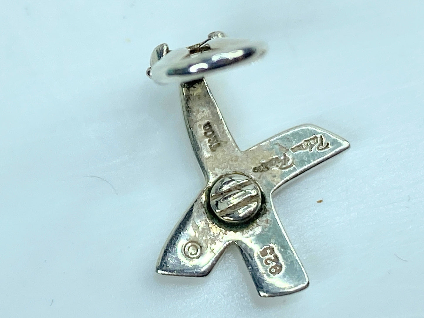 Tiffany & Co. Paloma Picasso Graffiti X Earclips Sterling silver JR749