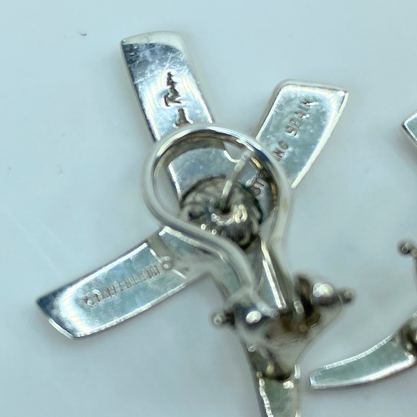 Tiffany & Co. Paloma Picasso Large Graffiti X Earclips Sterling silver JR742