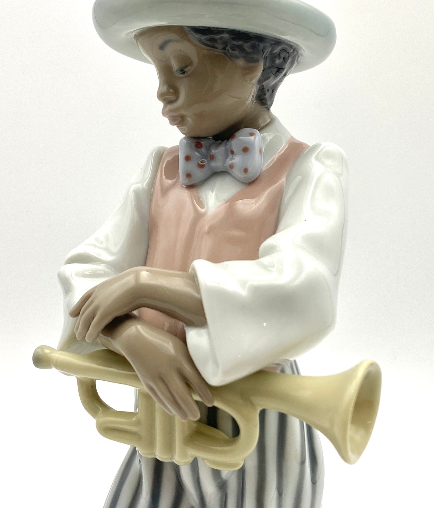 LLADRO 5832 Jazz Horn Black Legacy Mint with box Retired