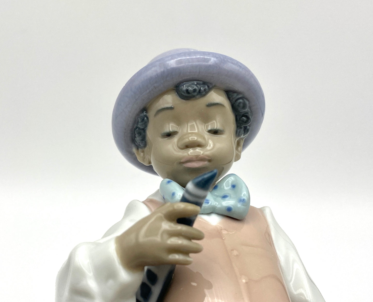 Lladro Figurine #5928"Jazz Clarinet" Boy with clarinet mint in box Retired