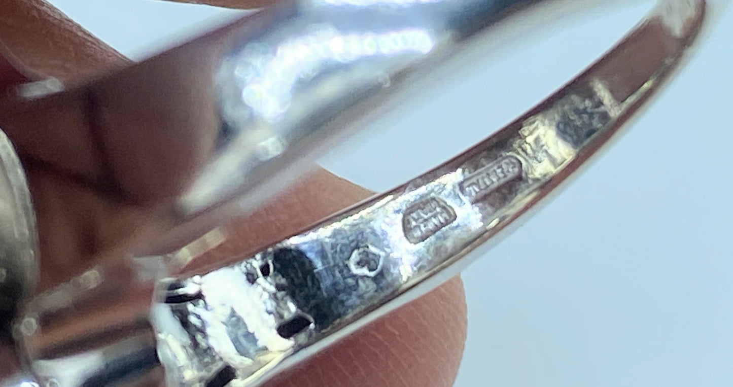 Bvlgari Cicladi Cluster Disc 18K White Gold Cocktail Ring