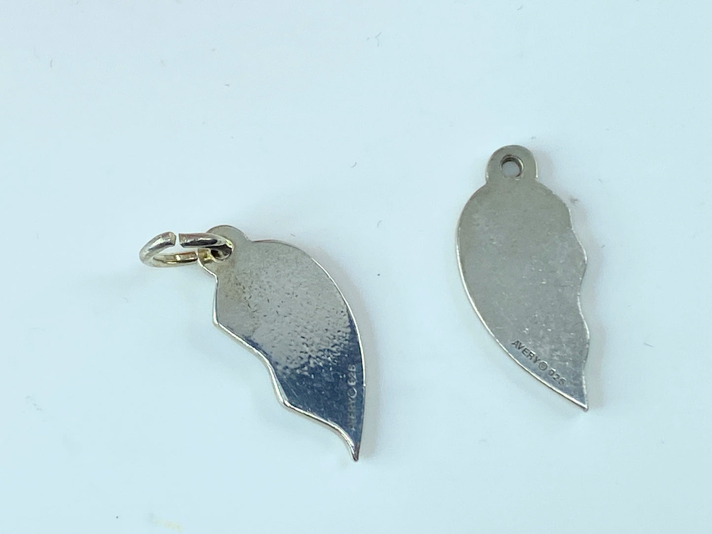 James Avery sterling BEST FRIEND charm half heart Friendship charm love JR206