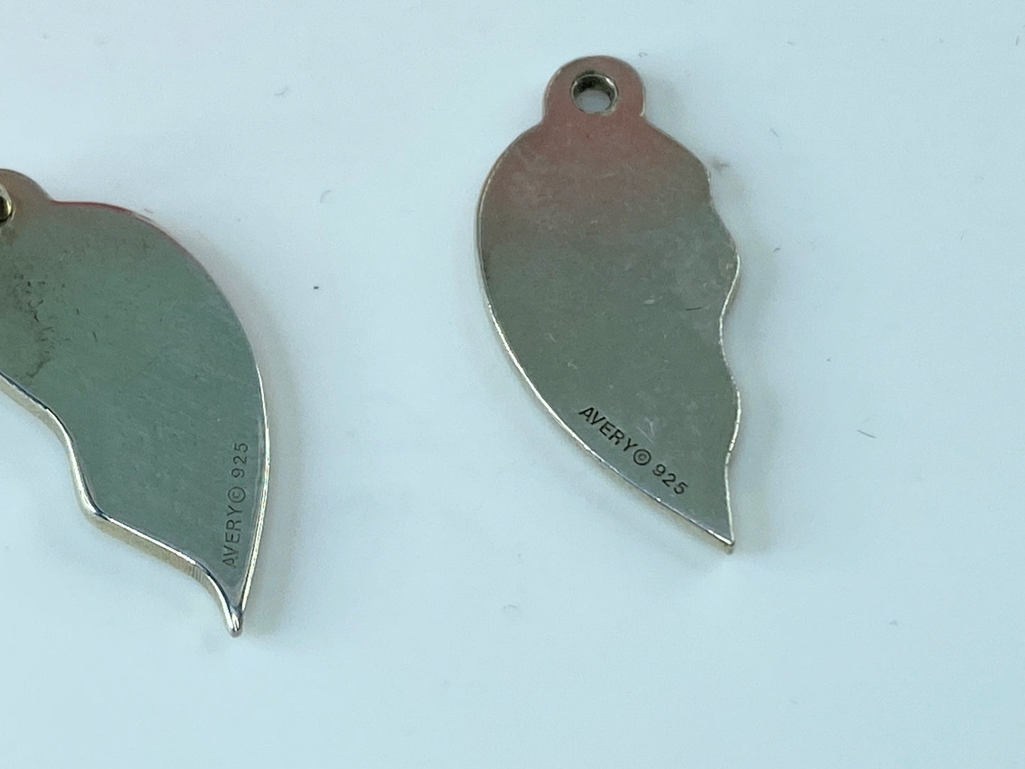 James Avery sterling BEST FRIEND charm half heart Friendship charm love JR206