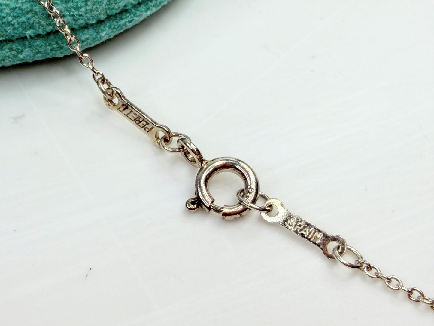 Vintage Tiffany & Co Elsa Peretti Apple Pendant 16" JR1371