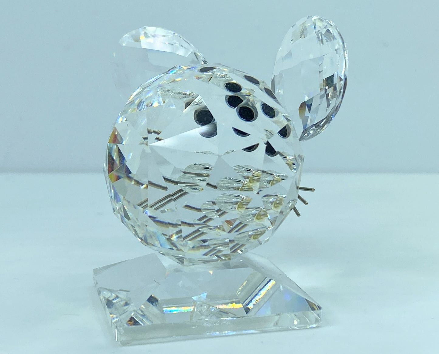 Swarovski Anniversary Mouse Figurine Limited Edition Clear Crystal 5492742 S128