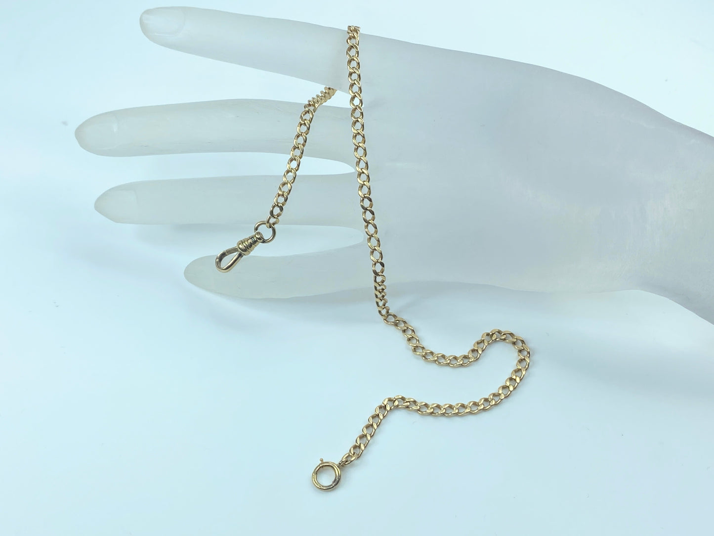 Antique 14K 4.0mm Pocket watch chain