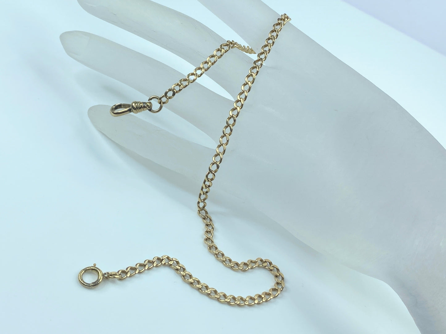 Antique 14K 4.0mm Pocket watch chain