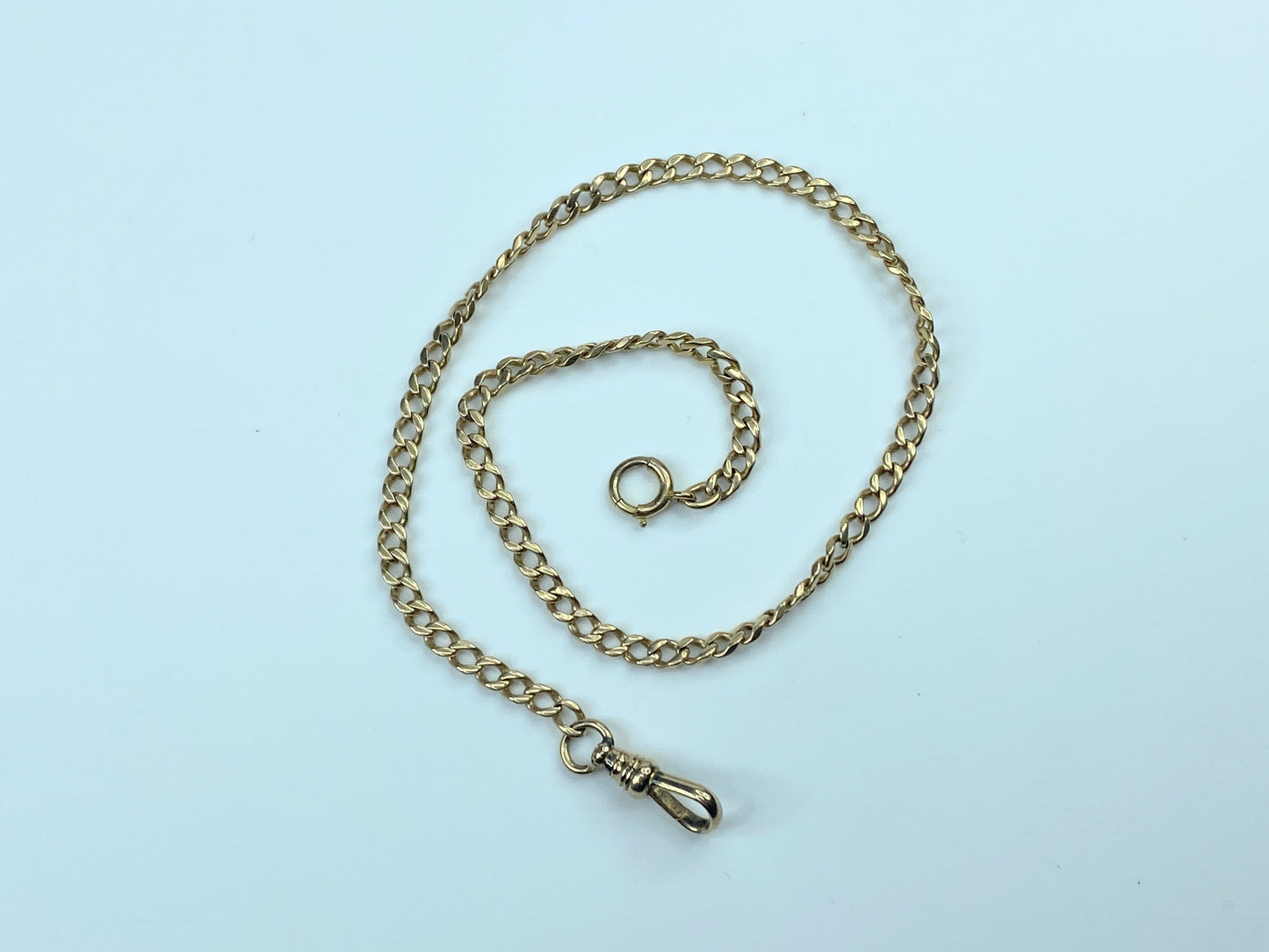 Antique 14K 4.0mm Pocket watch chain