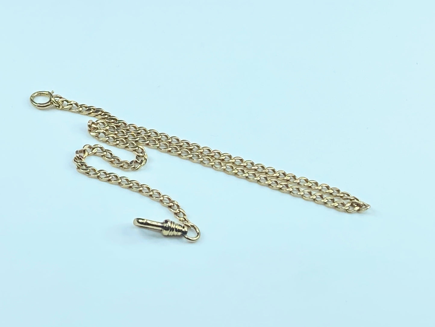 Antique 14K 4.0mm Pocket watch chain