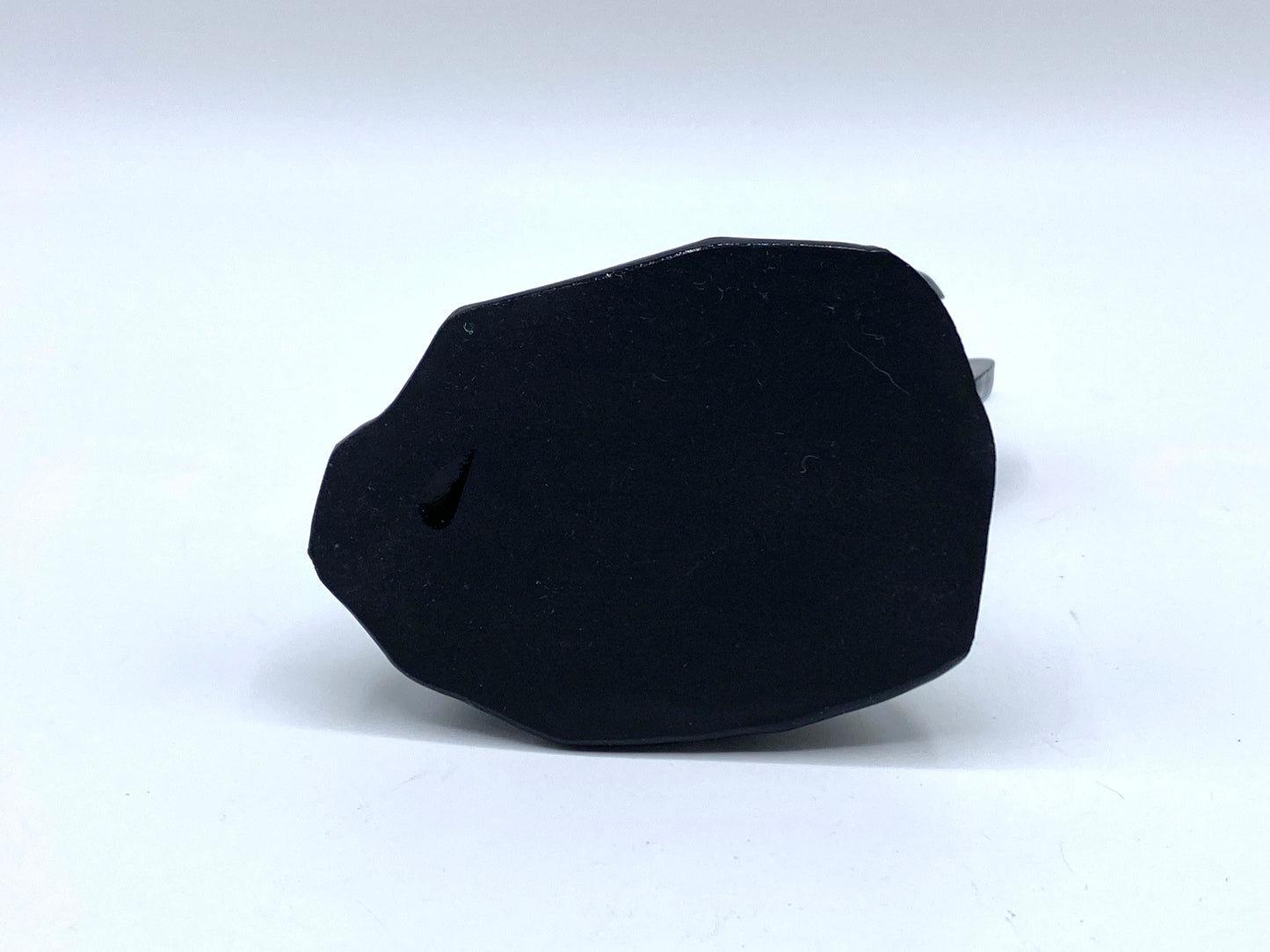 Rare Vintage Fenton Ebony Black UNICORN Milk Glass figurine