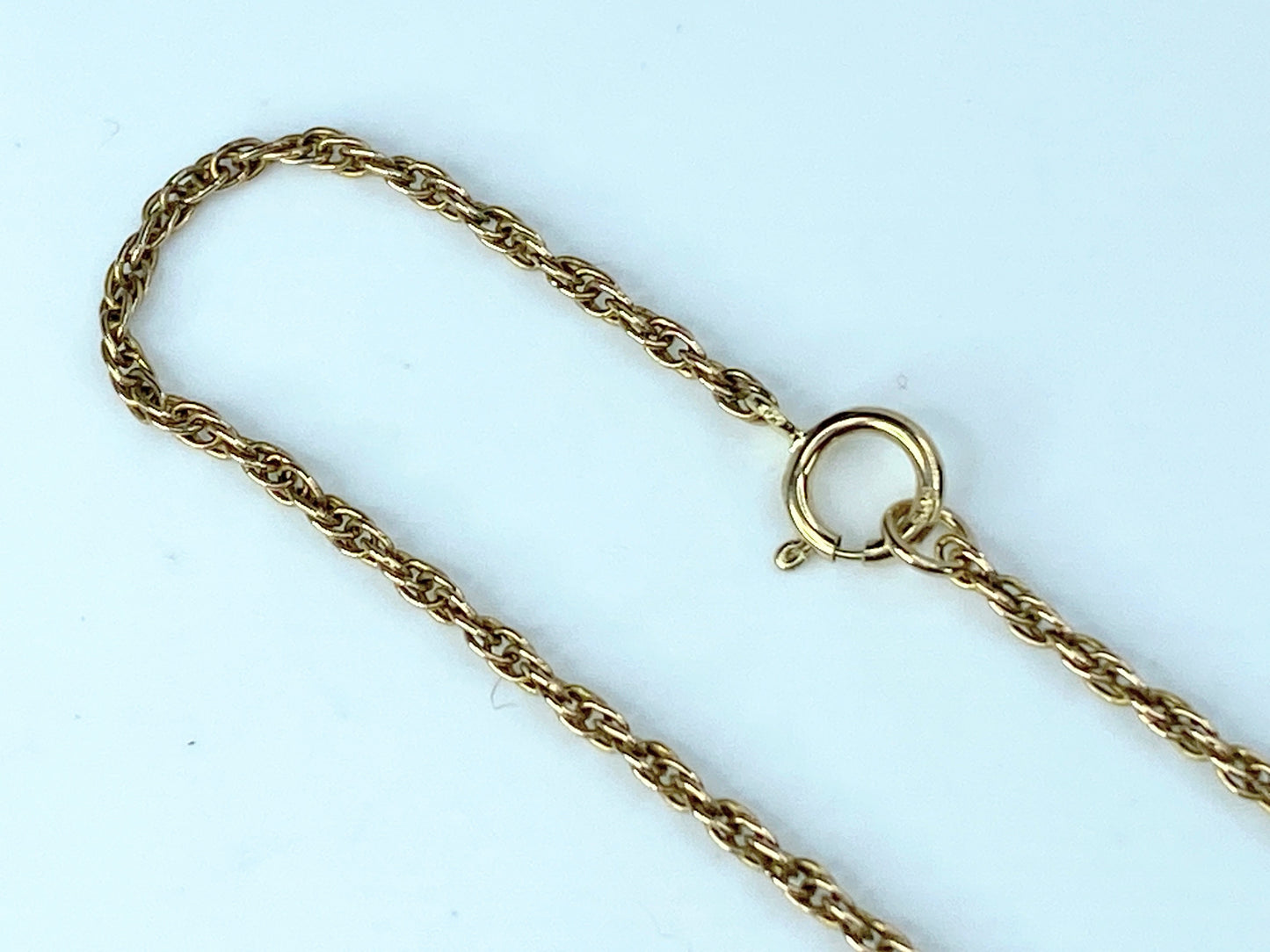14k yellow gold 1.7mm Fancy link bracelet 7.0" 1.4gram JR9740