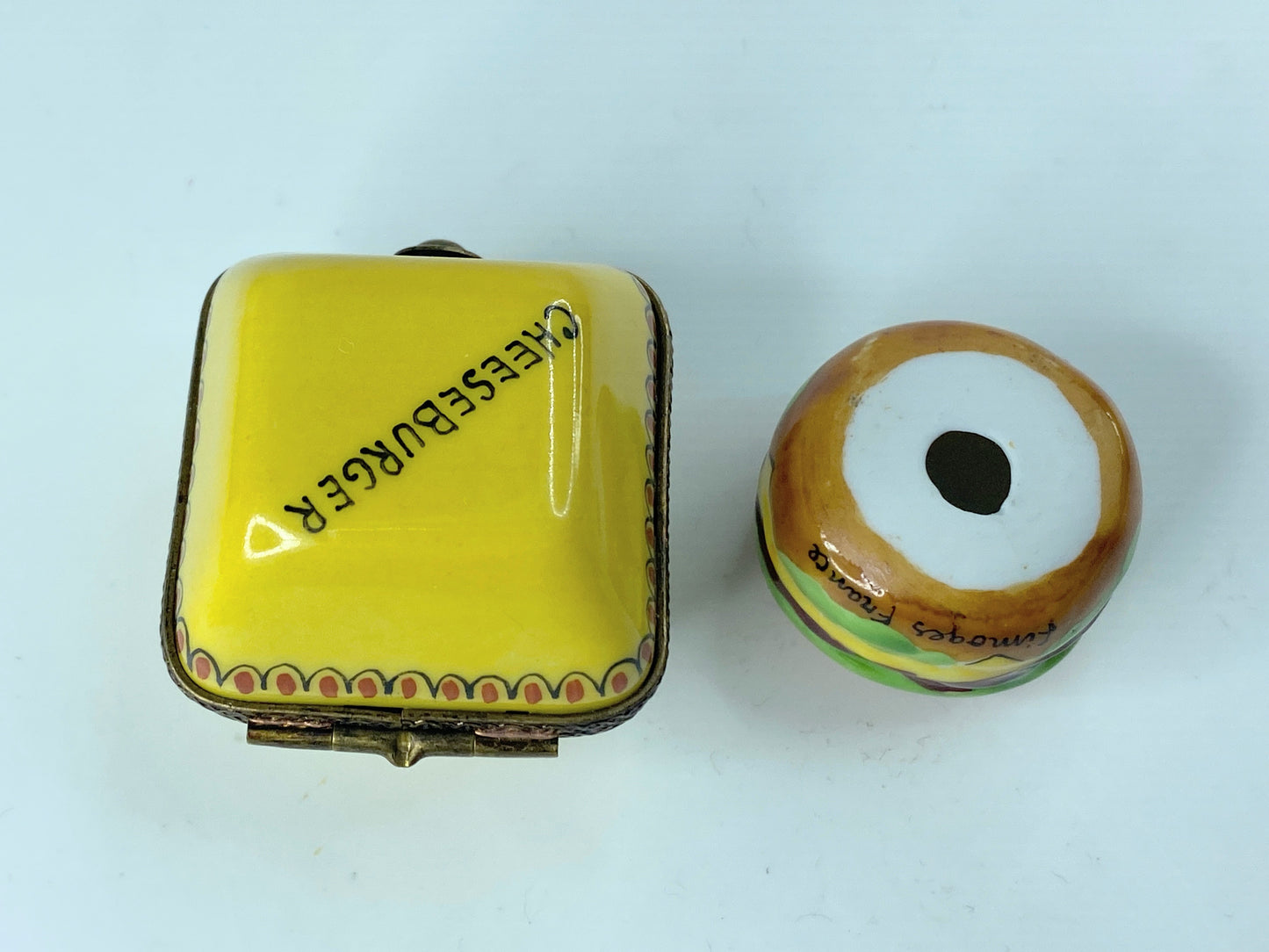 P.V Hamburger & Carton authentic LIMOGES trinket box A367