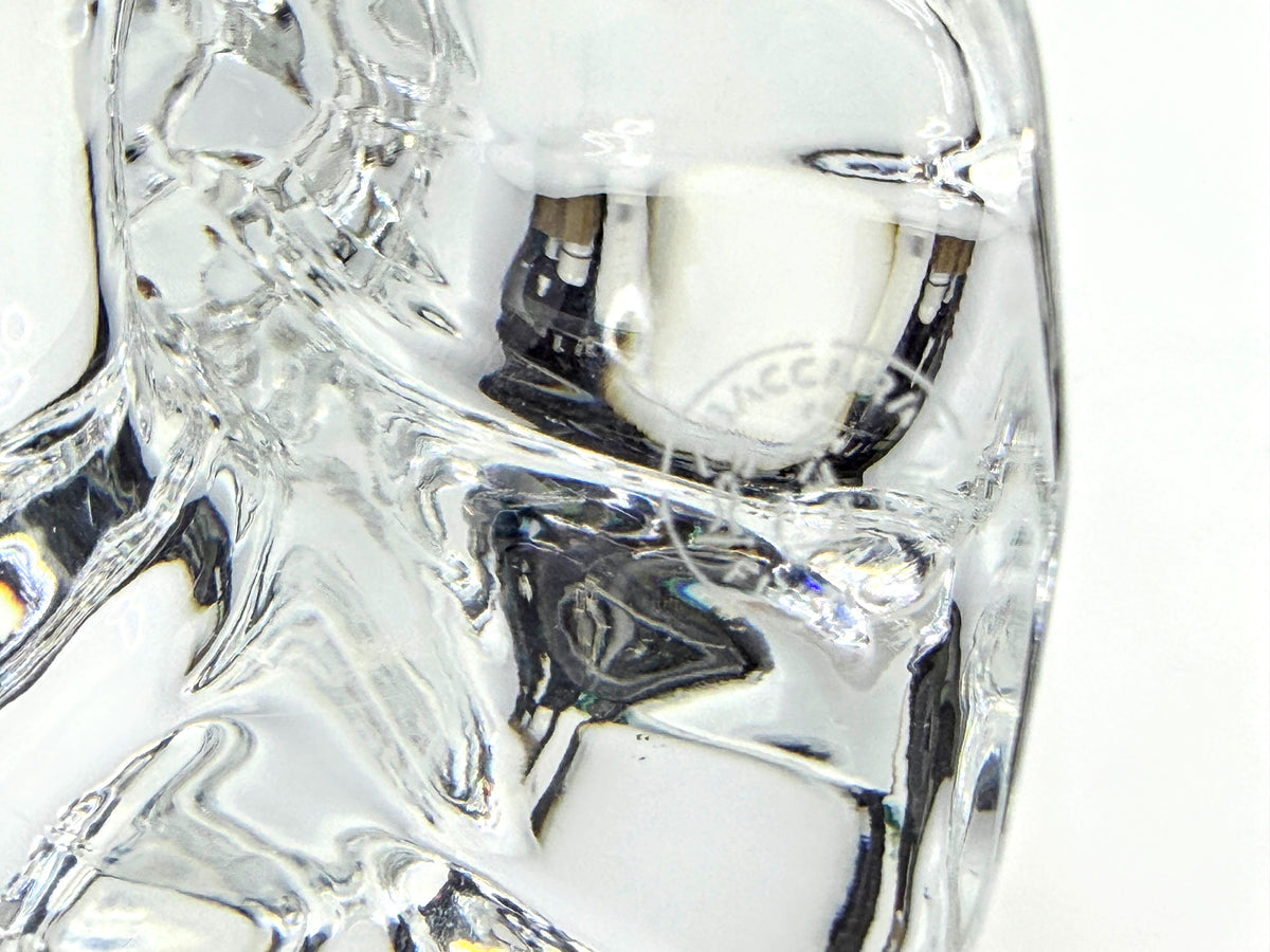 Vintage Baccarat Crystal Giraffe Figurine 7.5" France A1056