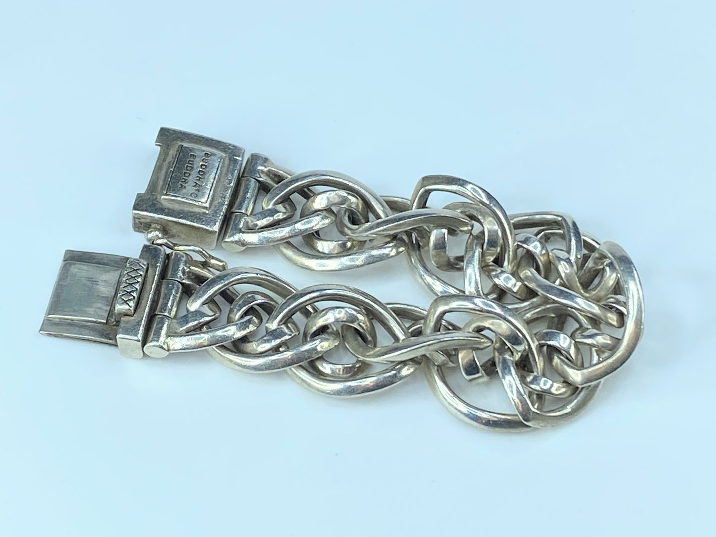 Buddha To Buddha 'Chain Big' Sterling Silver Handmade Bracelet
