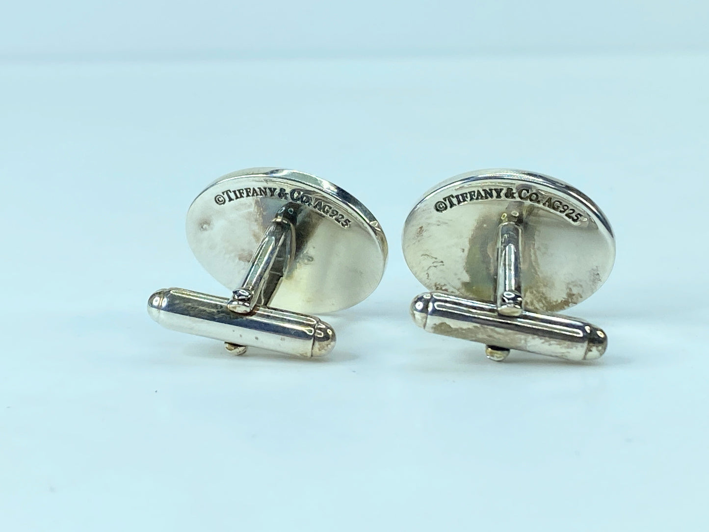 Tiffany & co. sterling silver cufflink for "American Pharoah" 2015 15.8g SS97