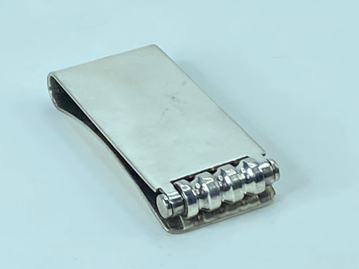 Tiffany & Co Paloma Picasso Groove Money Clip 925 Sterling Silver w/pouch SS98