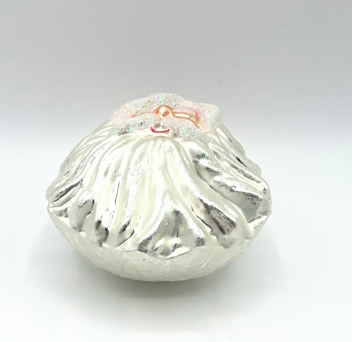 1995 Christopher radko Winter Winds Santa Beard Christmas Holiday Ornament XN16