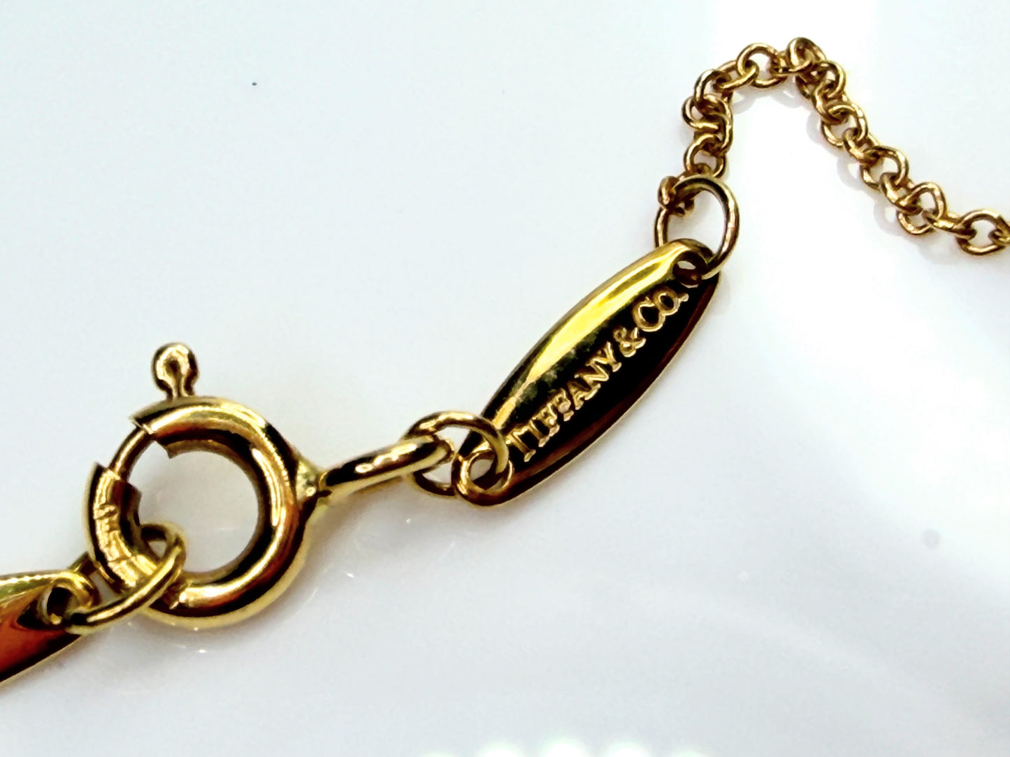 Tiffany & Co. Elsa Peretti Vintage Diamonds by the Yard 18k 0.14ct JR1476