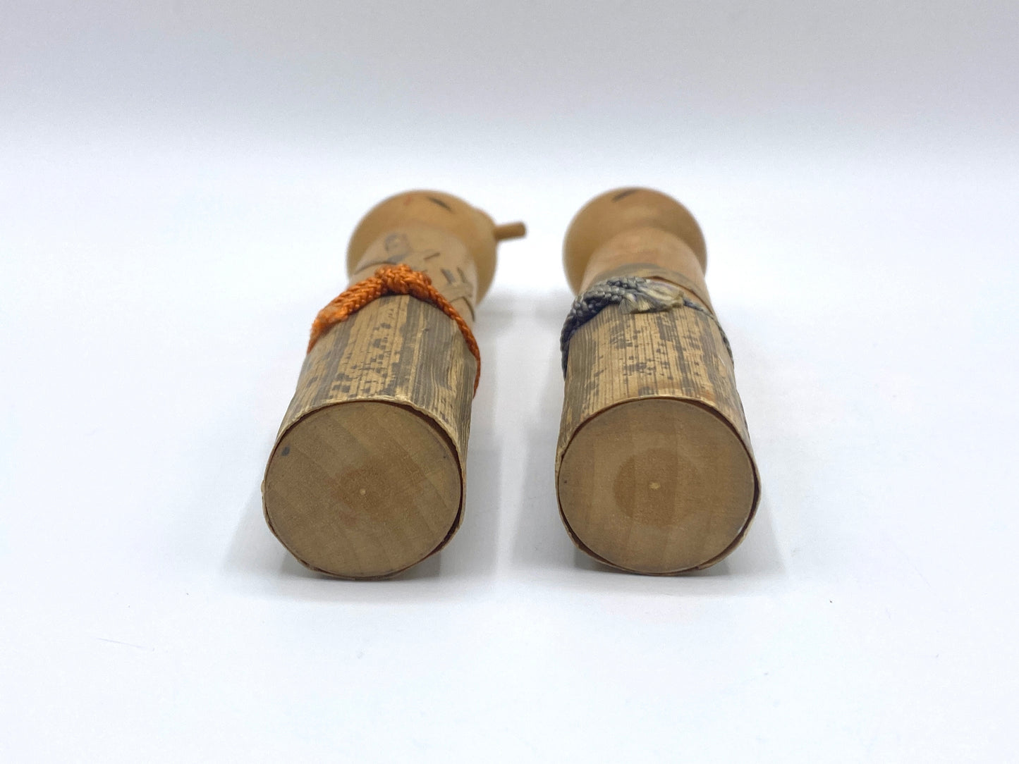 Creative Stylish Kokeshi with Kanasazi hairpin Couple by Lake Towada 6 1/4"