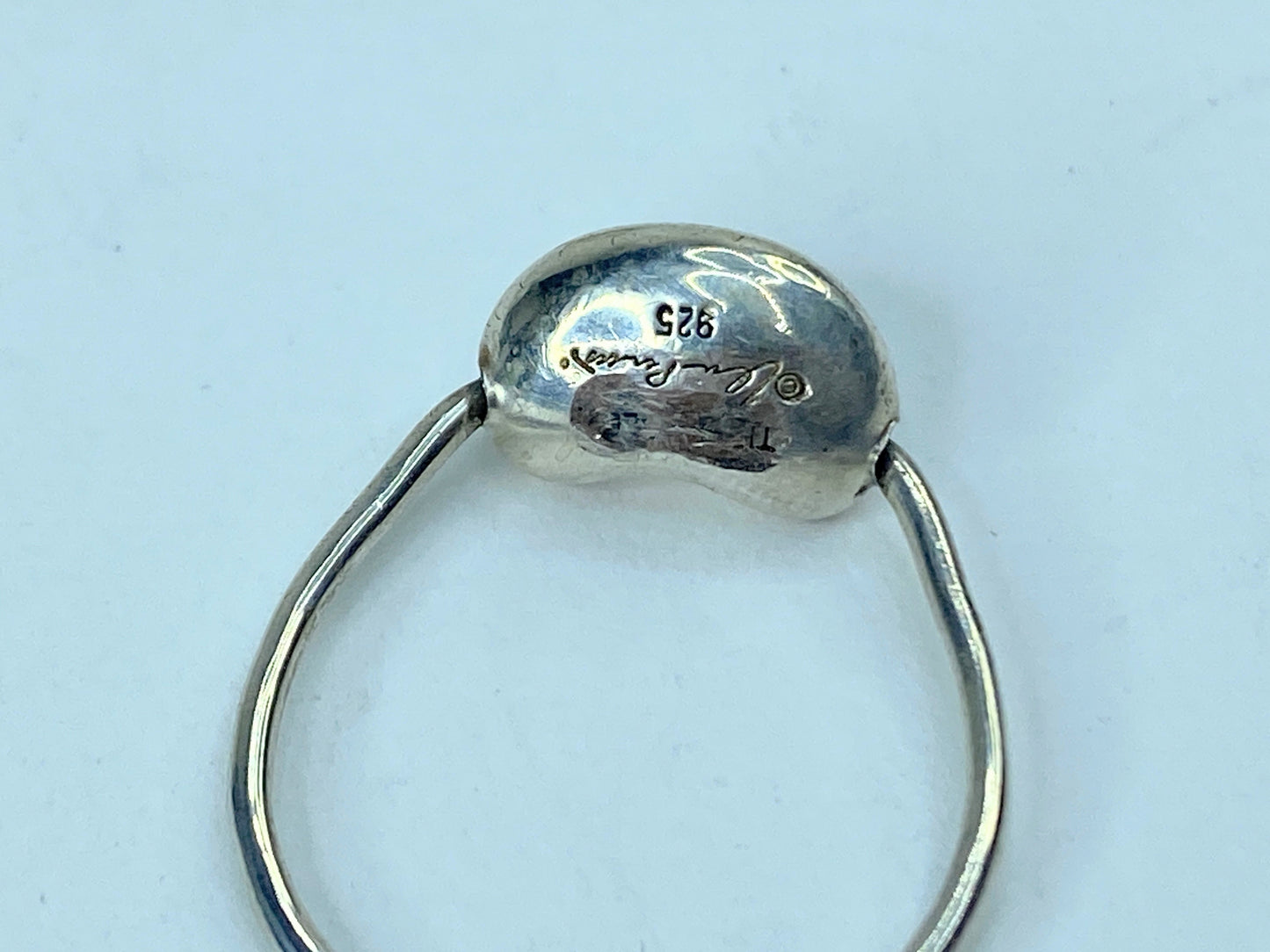 Tiffany & Co Ring- Vintage 2000 -Elsa Peretti Bean ring size 6.5 2.3g JR972
