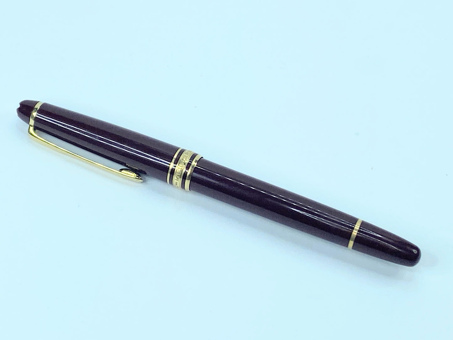 Mont Blanc Ballpoint Pen Bordeaux Burgundy Made In West Germany ST004