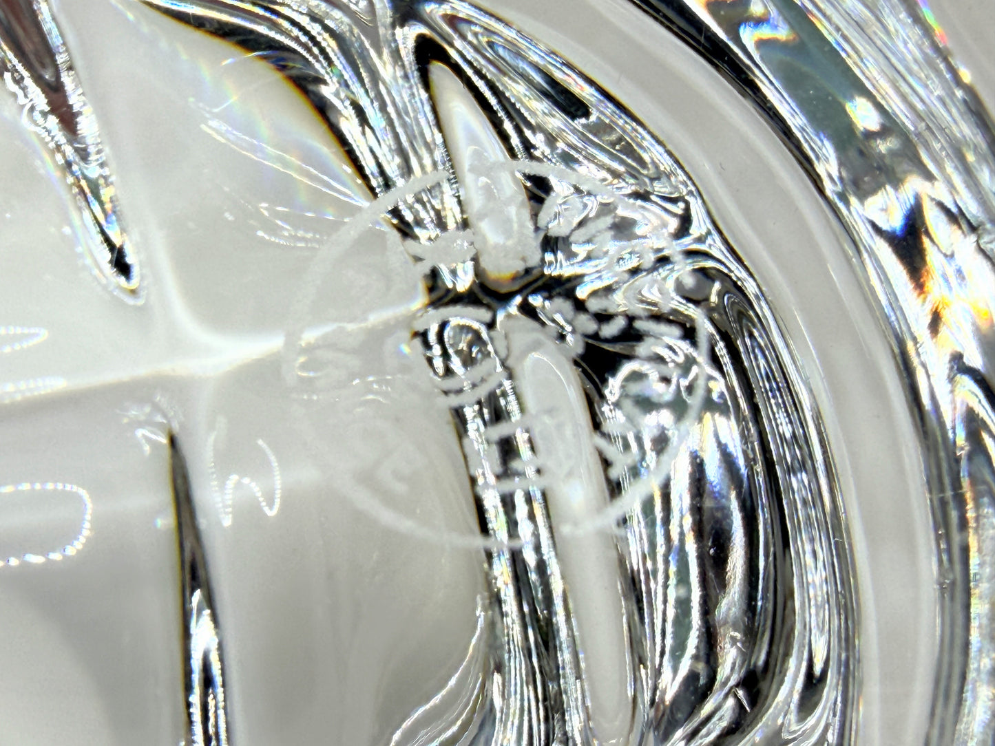 Baccarat France Crystal Turtle Paperweight Art Glass Sculptural Desk Object A860