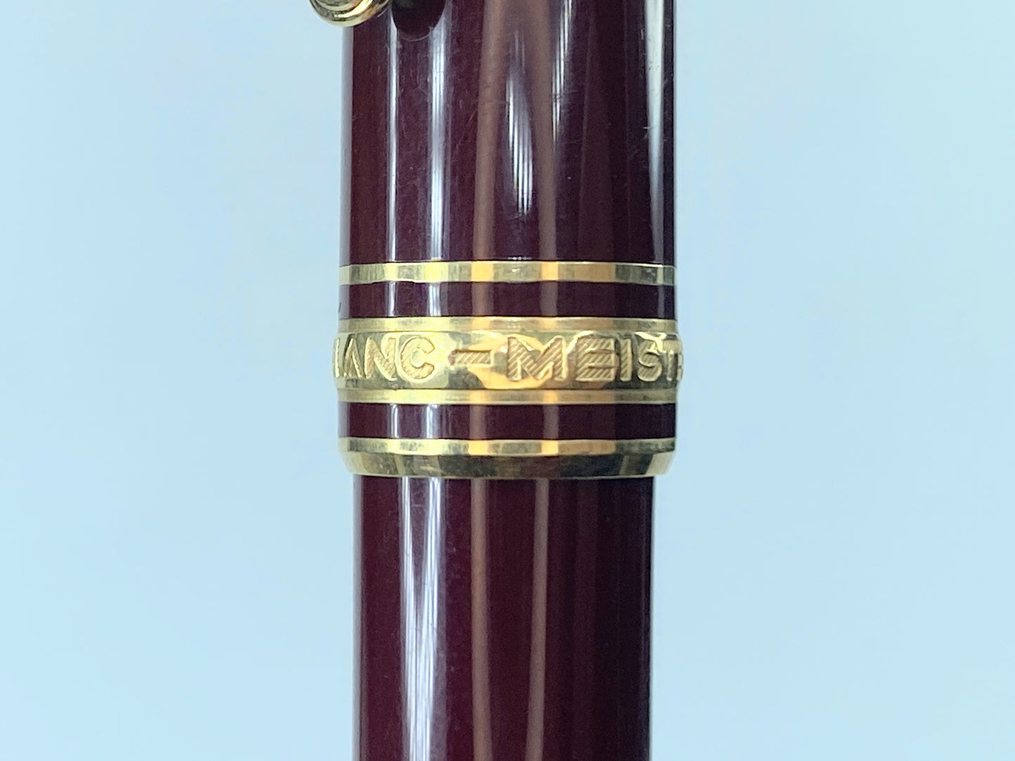 Mont Blanc Ballpoint Pen Bordeaux Burgundy Made In West Germany ST004