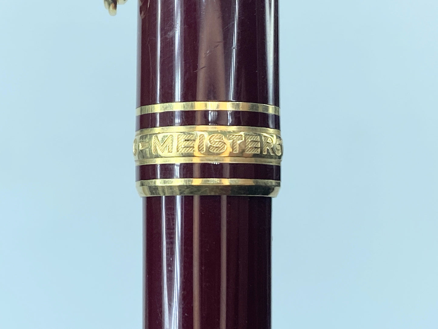Mont Blanc Ballpoint Pen Bordeaux Burgundy Made In West Germany ST004
