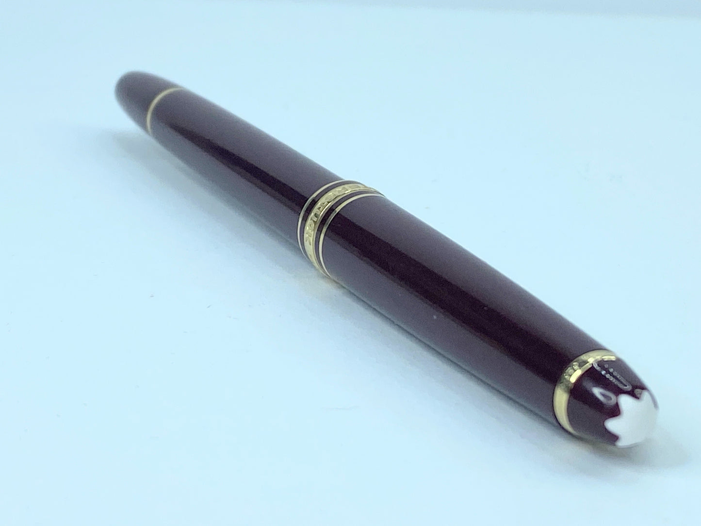 Mont Blanc Ballpoint Pen Bordeaux Burgundy Made In West Germany ST004