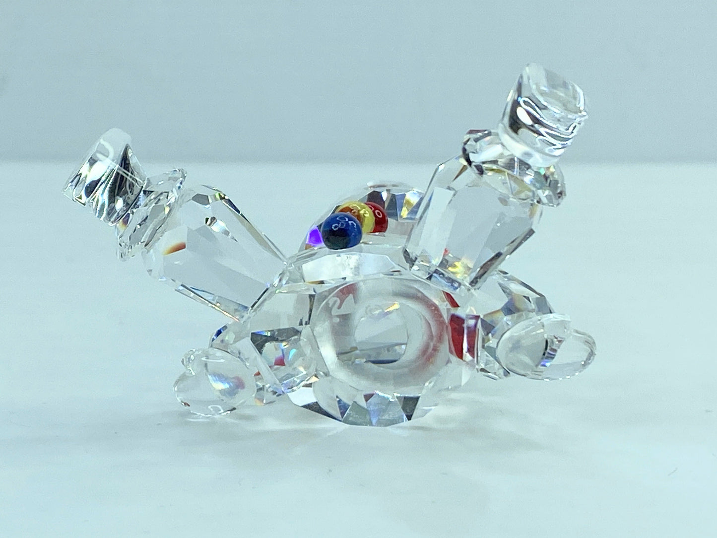 Swarovski crystal figurine puppet clown in generic box Mint COA mirror S184