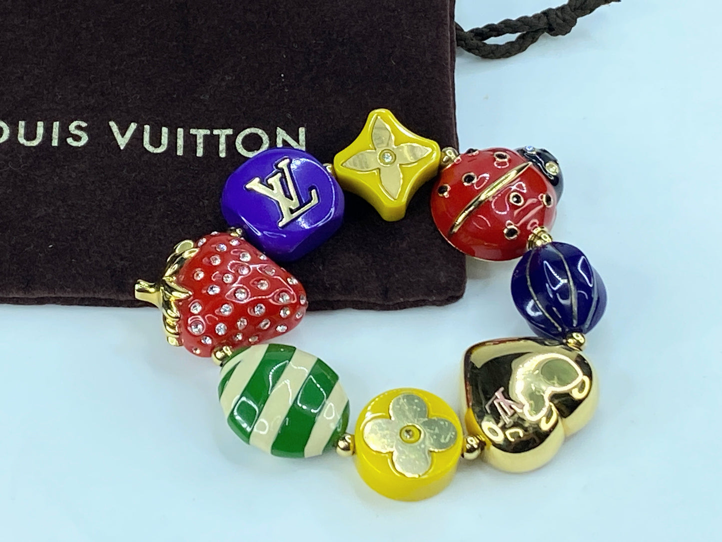 Louis Vuitton Blossom ceramic bracelet Multicolour, Ceramic GS370