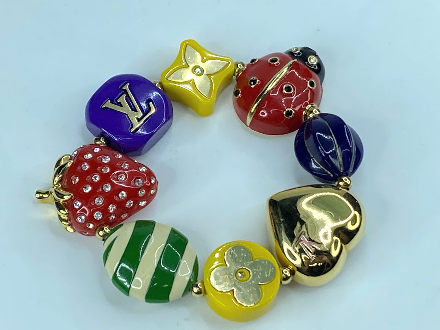 Louis Vuitton Blossom ceramic bracelet Multicolour, Ceramic GS370
