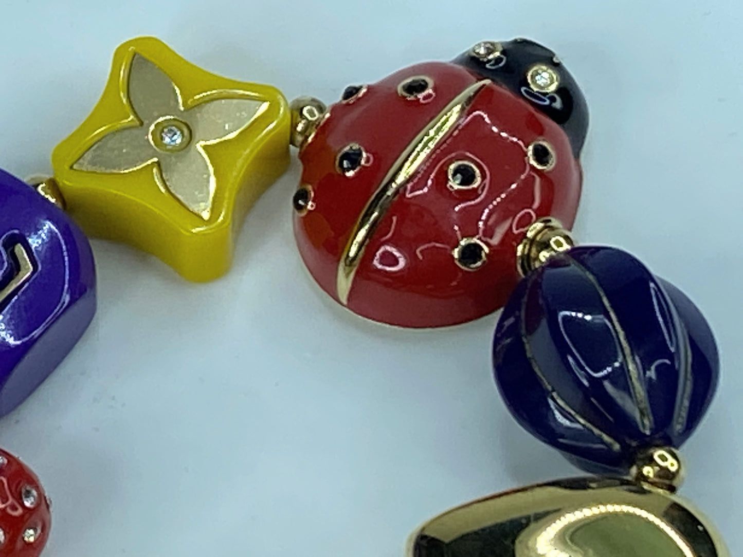 Louis Vuitton Blossom ceramic bracelet Multicolour, Ceramic GS370