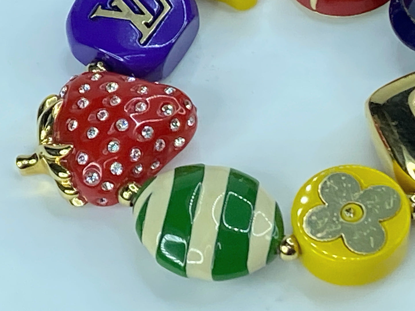 Louis Vuitton Blossom ceramic bracelet Multicolour, Ceramic GS370