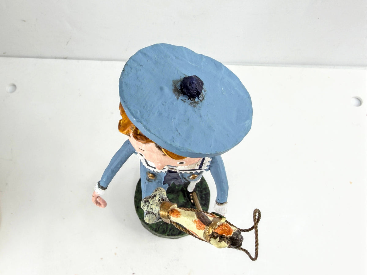 Lori Mitchell Style Sailor Boy Hobby Horse Folk Art Figurine A1317